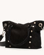 DANIEL MED IN NOIR DIAMOND SUEDE/GUNMETAL - Romi Boutique