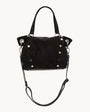 DANIEL MED IN NOIR DIAMOND SUEDE/GUNMETAL - Romi Boutique