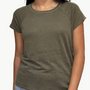 TELCY KNIT T-SHIRT IN ARMY by Hartford - Romi Boutique