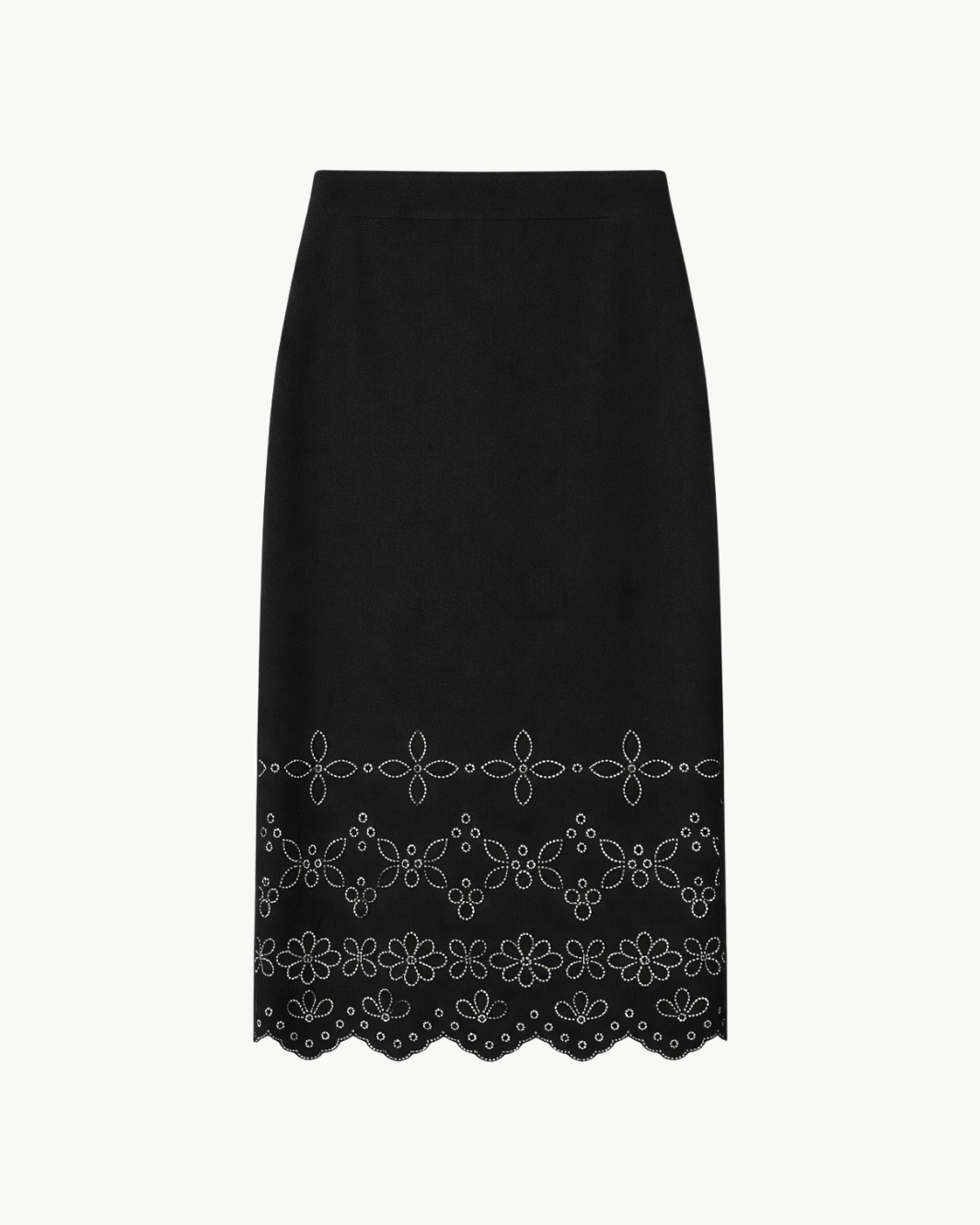 FITTED MIDI SKIRT by Hemant & Nandita - Romi Boutique
