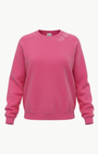 "XOXO" CREW SWEATSHIRT IN HOT PINK - Romi Boutique