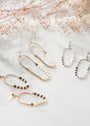 Maya Bauman BELL EARRINGS SMALL IN SILVER at Romi Boutique
