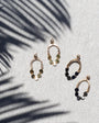 Maya Bauman MINI BELL EARRINGS IN GOLD at Romi Boutique