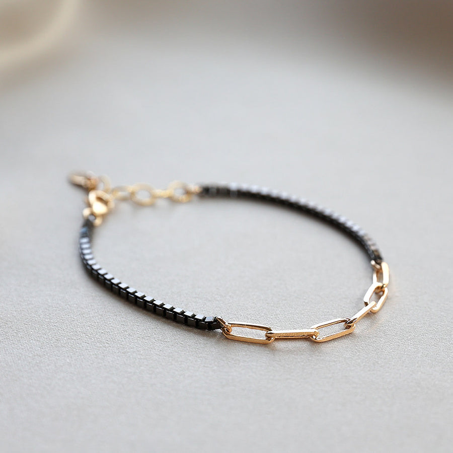 Maya Bauman Link Lux Bracelet at Romi Boutique
