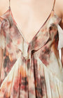 VASMILA DRESS IN BEIGE - Romi Boutique