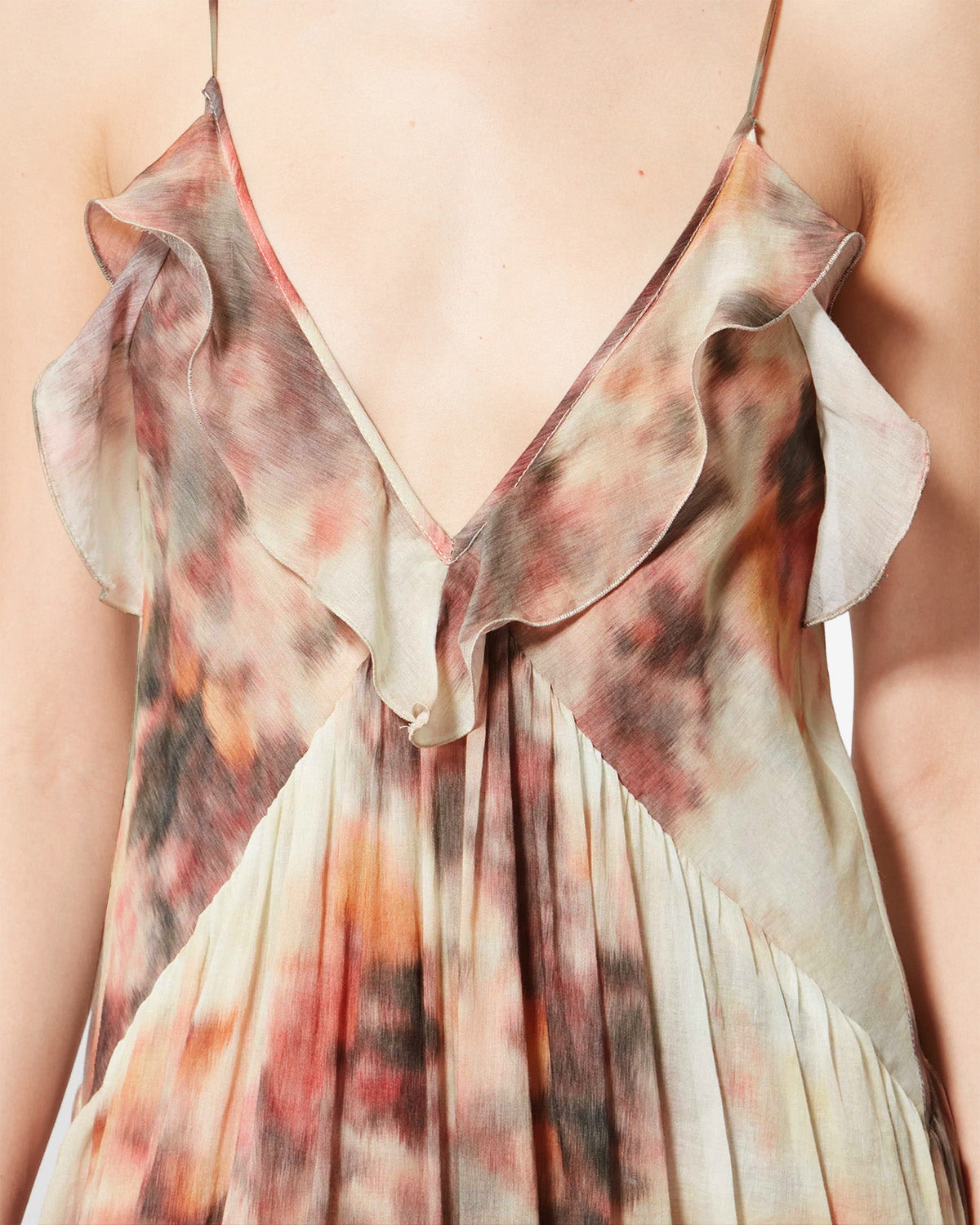 VASMILA DRESS IN BEIGE - Romi Boutique