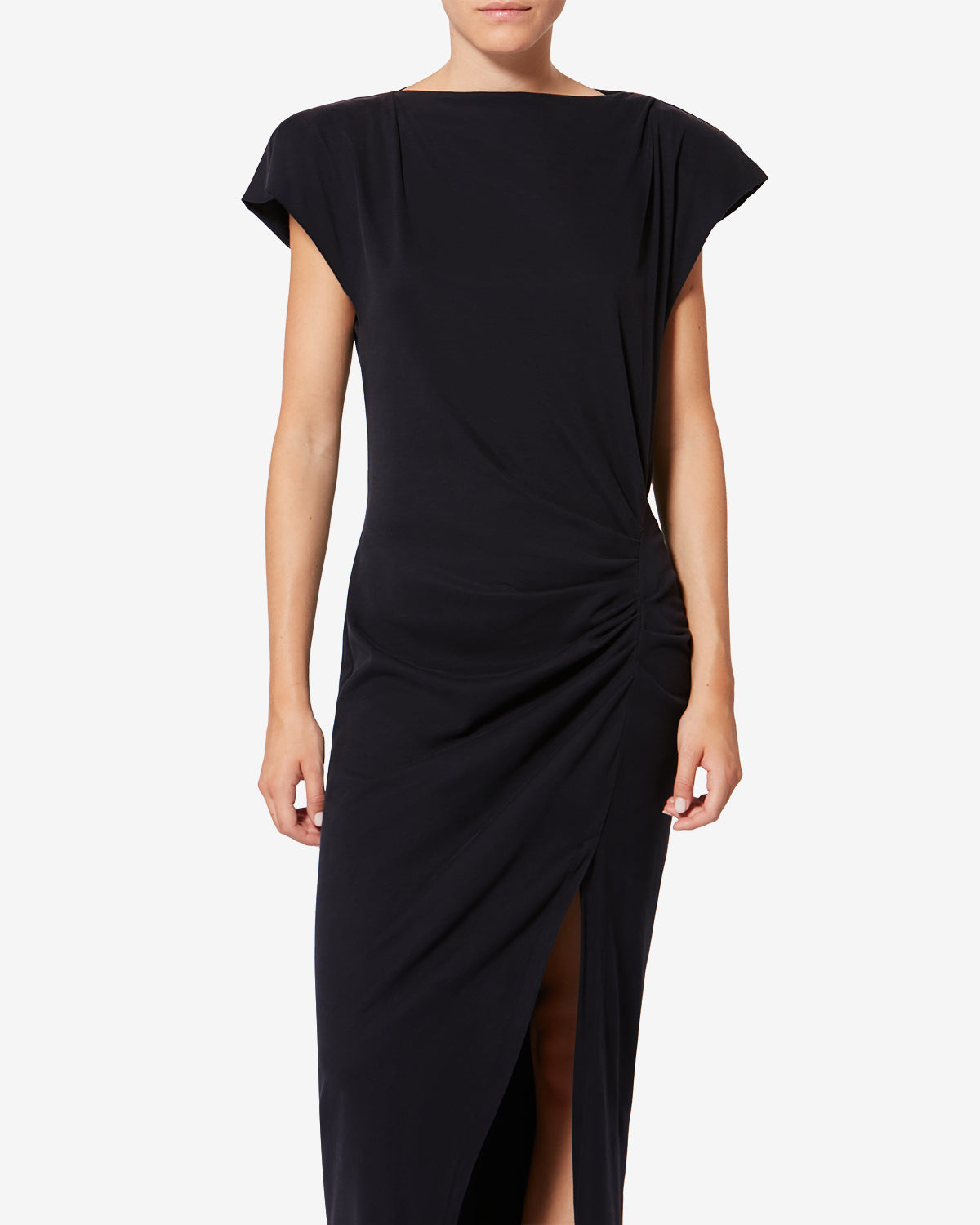 NADELA DRESS IN BLACK - Romi Boutique