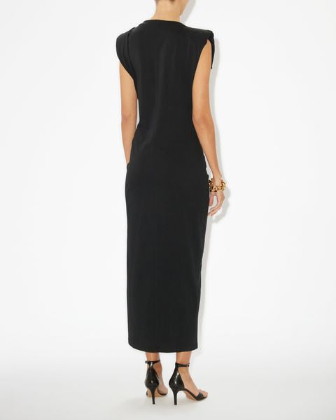 NADELA DRESS IN BLACK - Romi Boutique