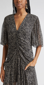 VIVIENNE DRESS IN BLACK/ECRU - Romi Boutique