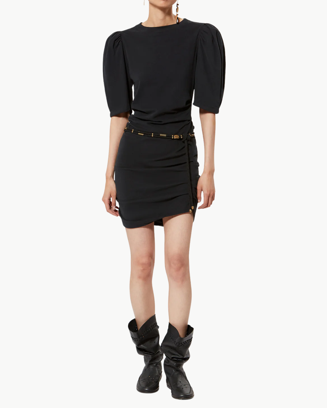 MYLDA DRESS IN BLACK - Romi Boutique