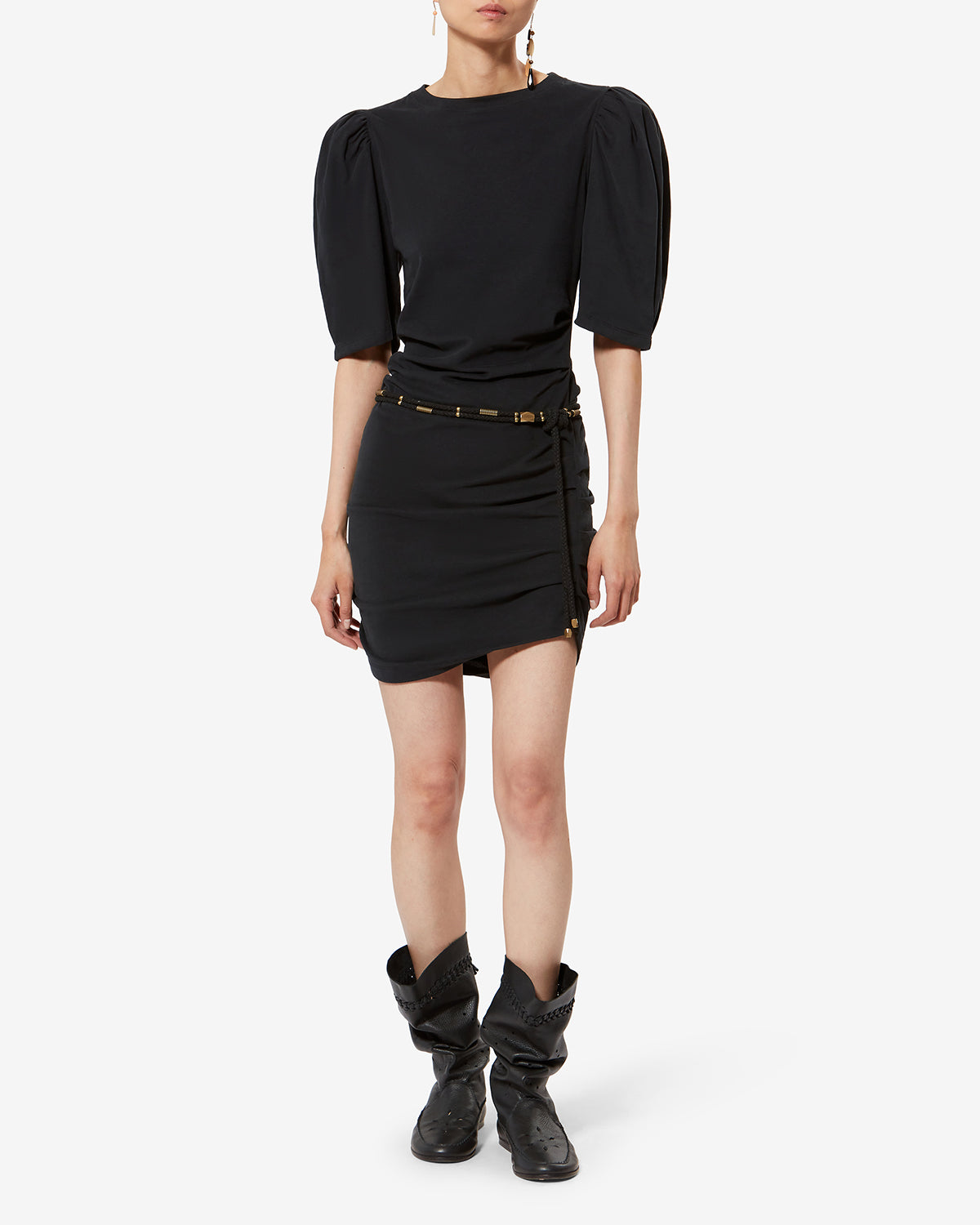 MYLDA DRESS IN BLACK - Romi Boutique