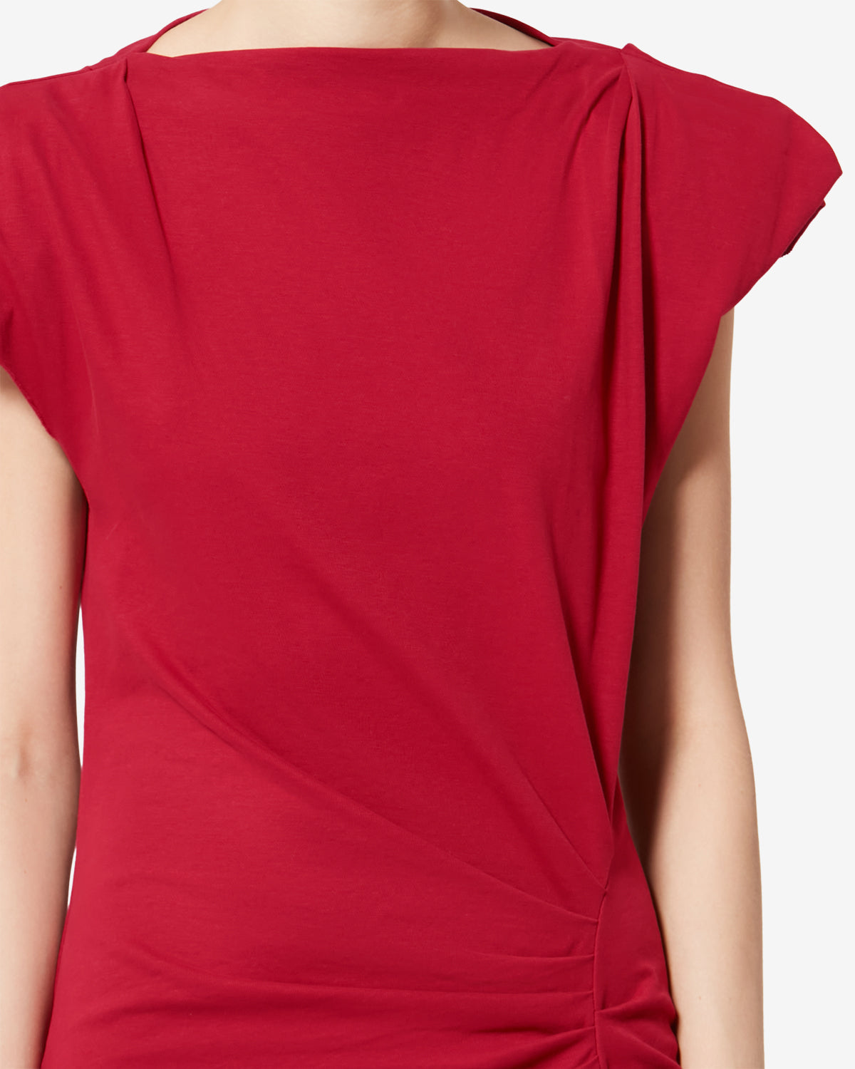 NADELA DRESS IN CHERRY - Romi Boutique