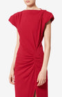 NADELA DRESS IN CHERRY - Romi Boutique