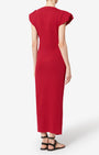 NADELA DRESS IN CHERRY - Romi Boutique