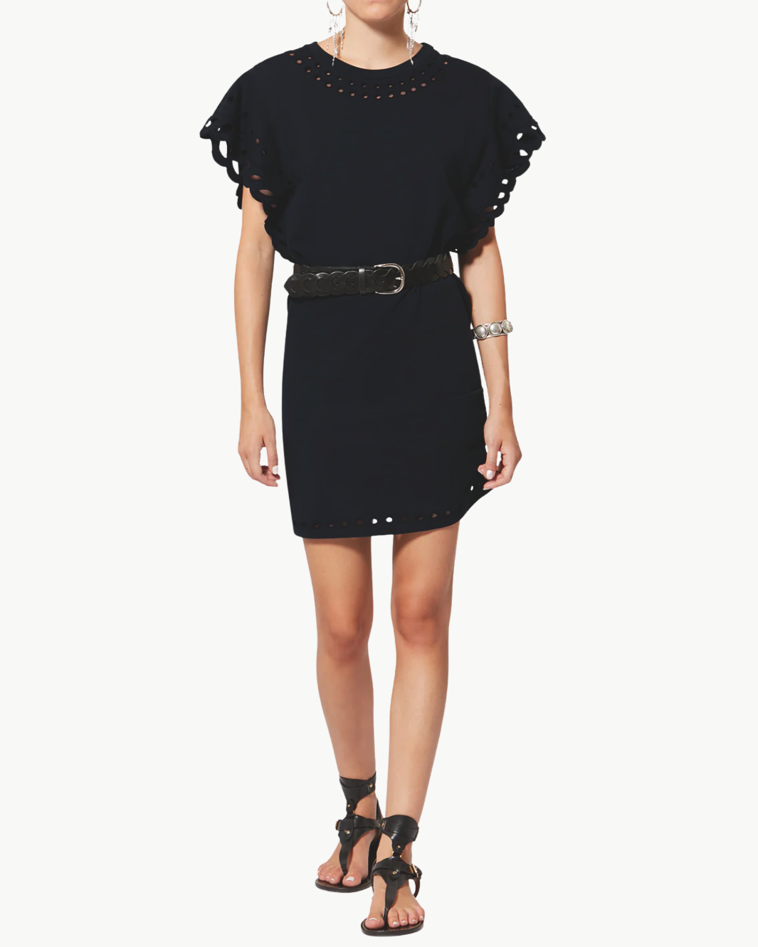 ORLANE DRESS IN FADED BLACK - Romi Boutique