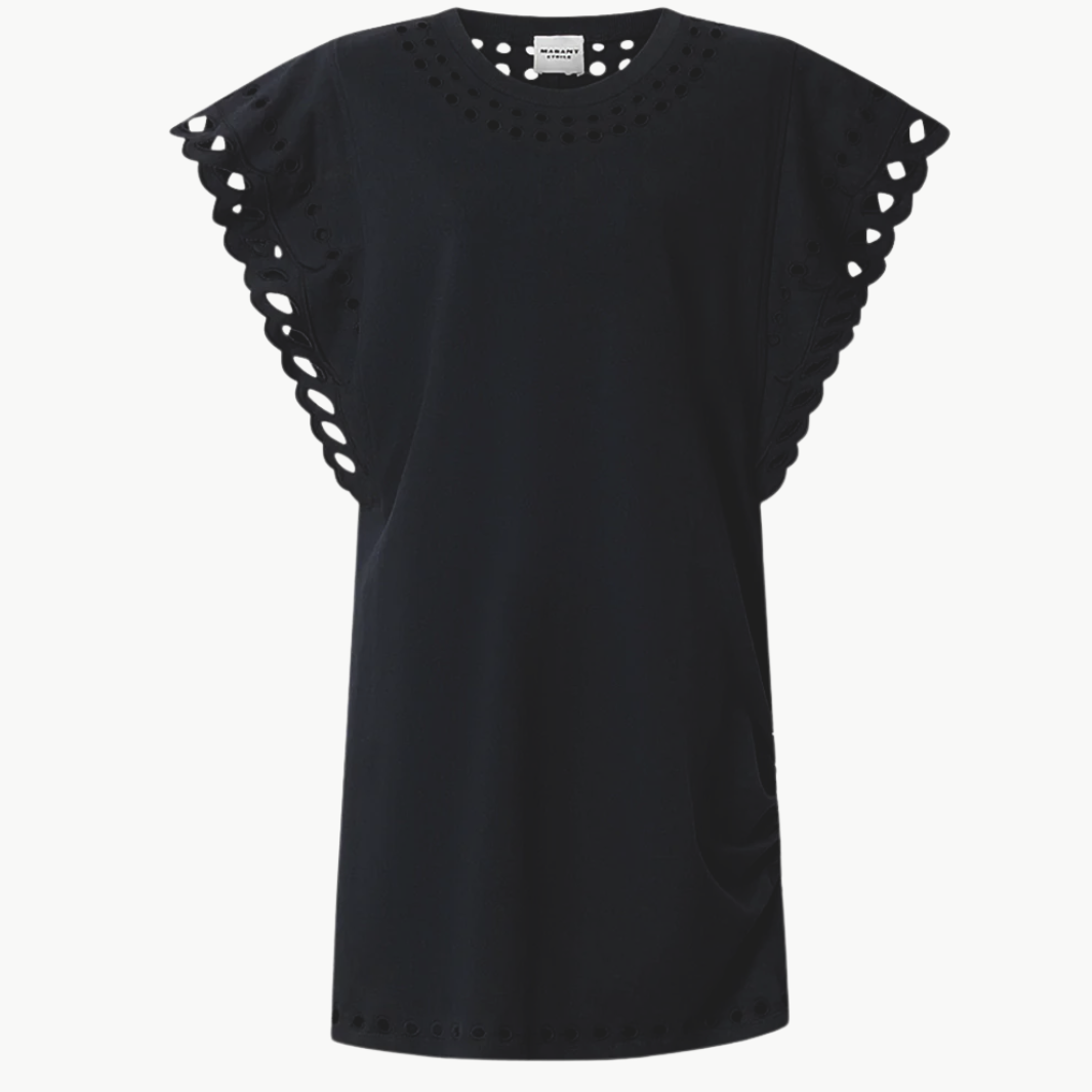 ORLANE DRESS IN FADED BLACK - Romi Boutique