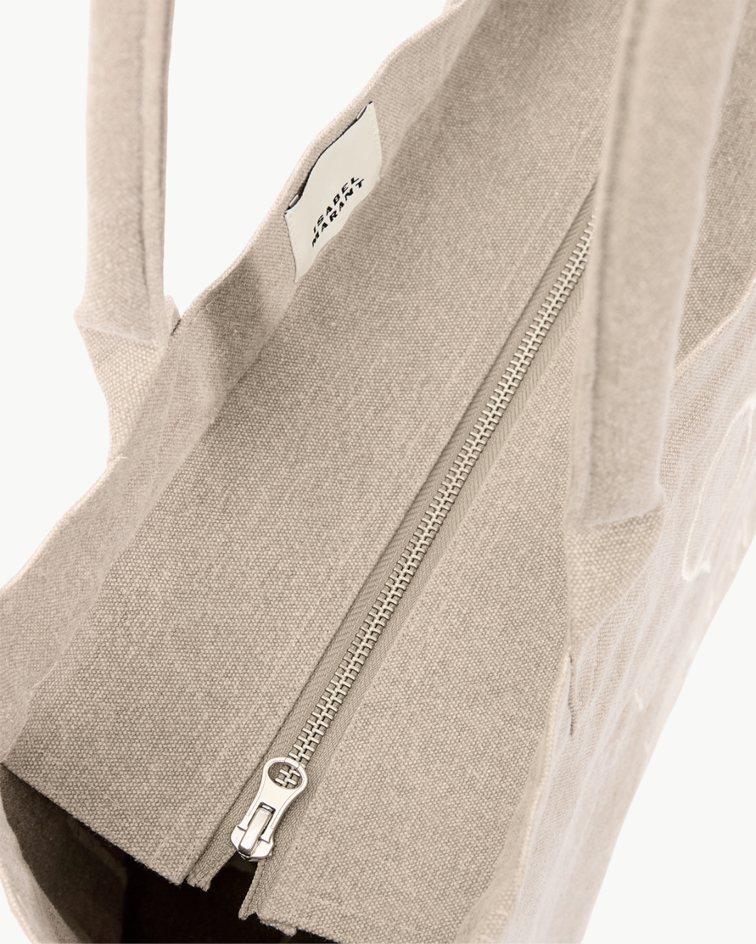 YENKY ZIPPED BAG IN BEIGE - Romi Boutique