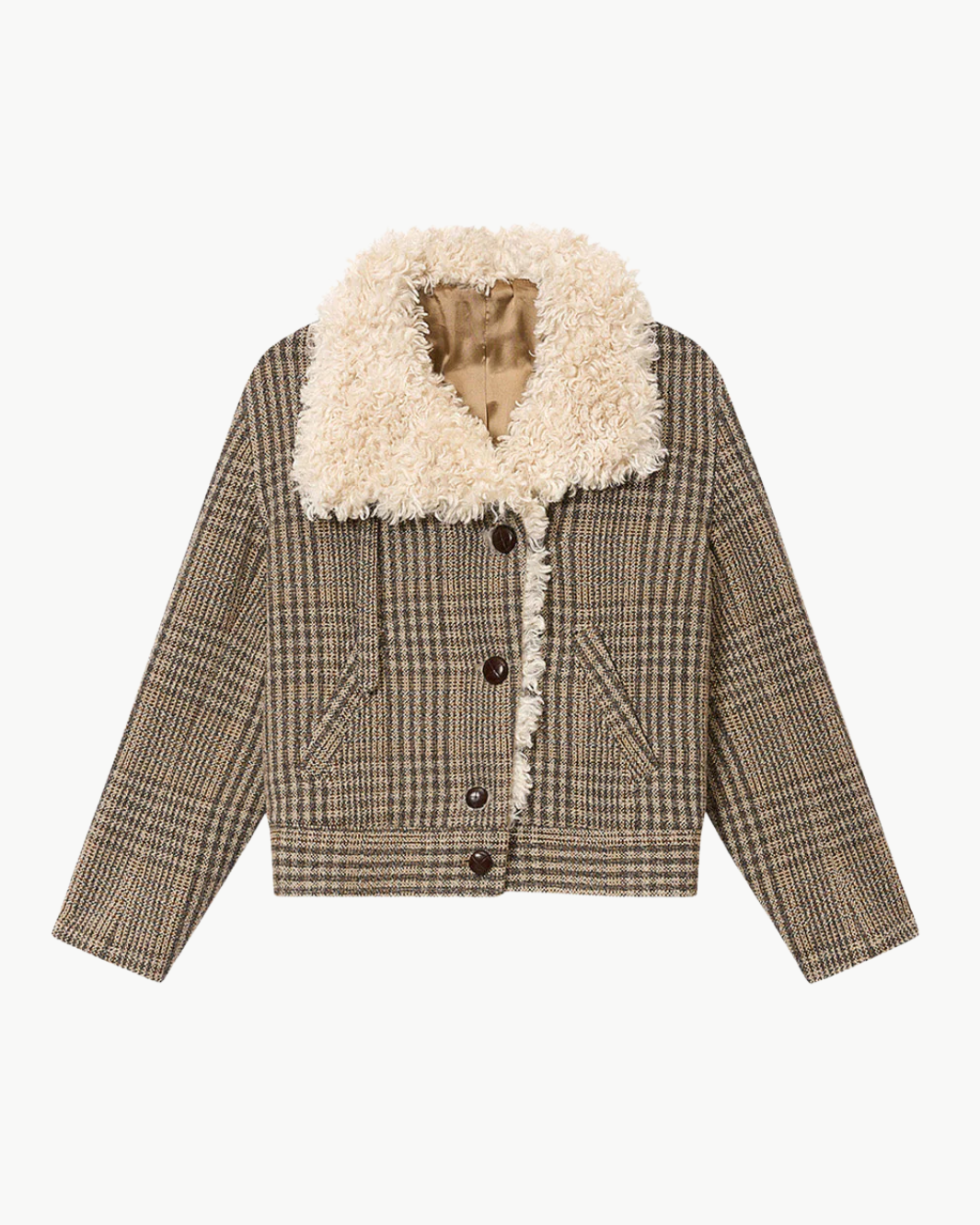 FADIA COAT IN BEIGE by Isabel Marant - Romi Boutique