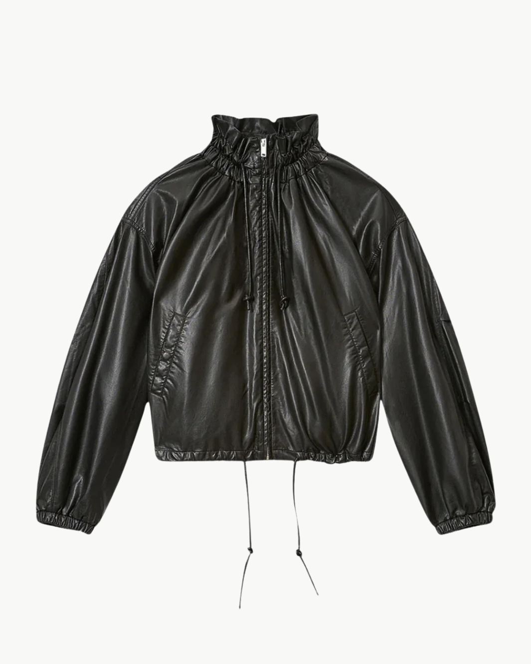 NEELA LEATHER JACKET IN BLACK by Isabel Marant - Romi Boutique