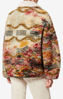 MARNER COAT IN ECRU/OCHRE - Romi Boutique