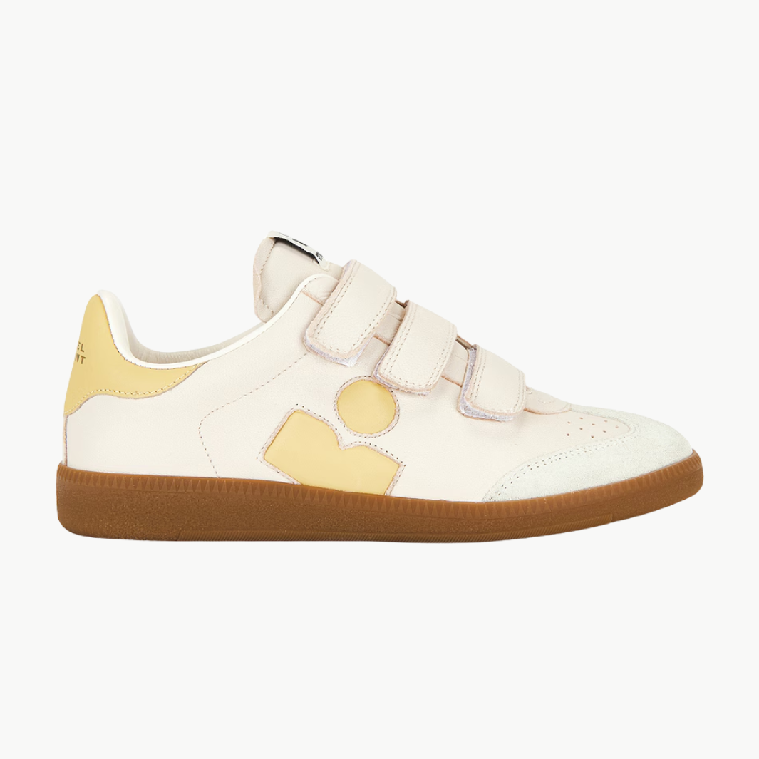 BETH SNEAKERS IN CHALK/BUTTER - Romi Boutique