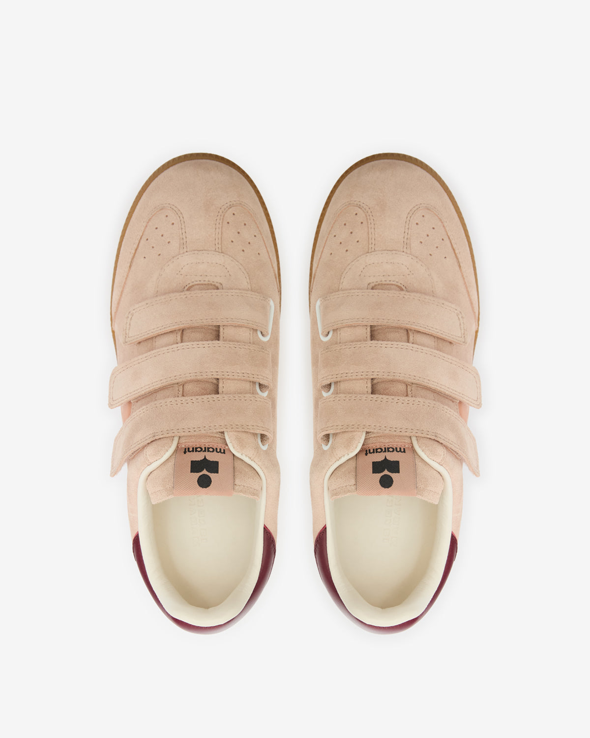 BETH SNEAKERS IN PALE PINK/PEACH - Romi Boutique