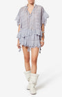 PURIA SHORTS IN LIGHT BLUE - Romi Boutique