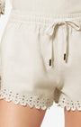 BALYME SHORTS IN WHITE - Romi Boutique