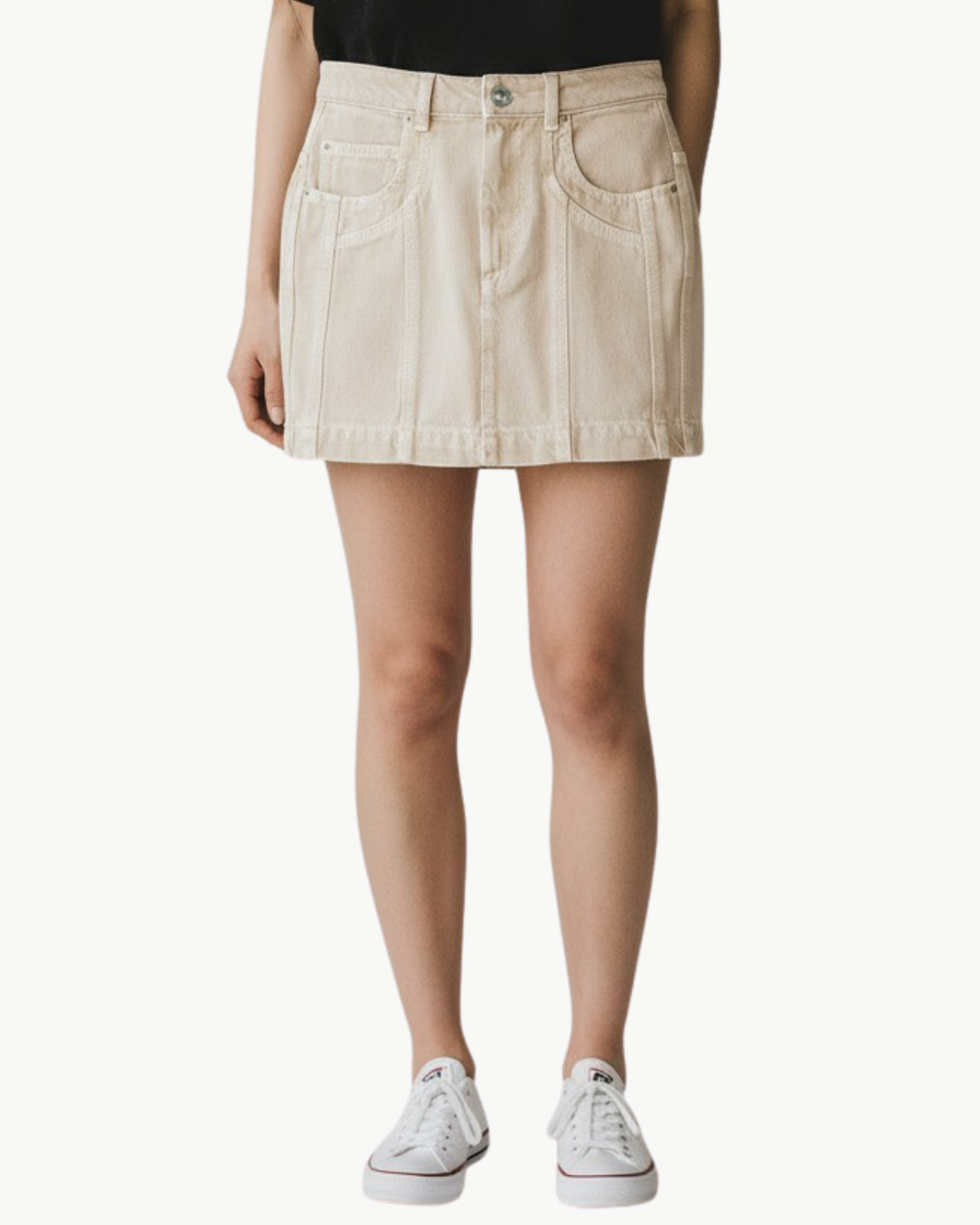 JUANA SKIRT IN ECRU by Isabel Marant - Romi Boutique