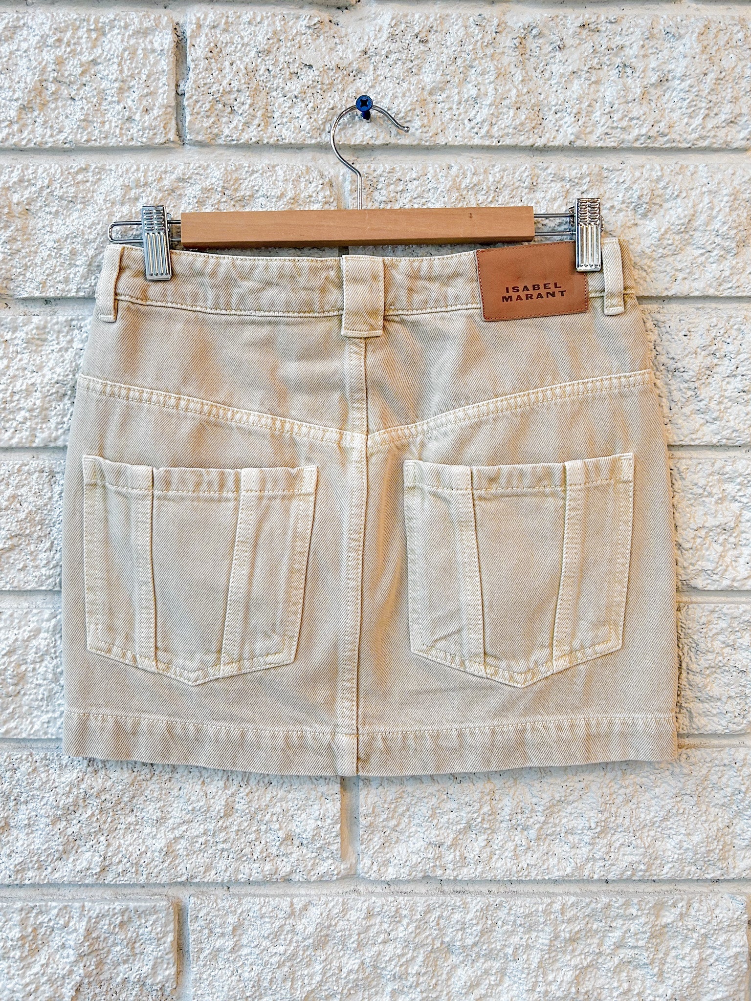 JUANA SKIRT IN ECRU by Isabel Marant - Romi Boutique