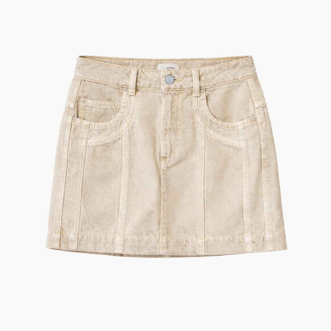 JUANA SKIRT IN ECRU by Isabel Marant - Romi Boutique