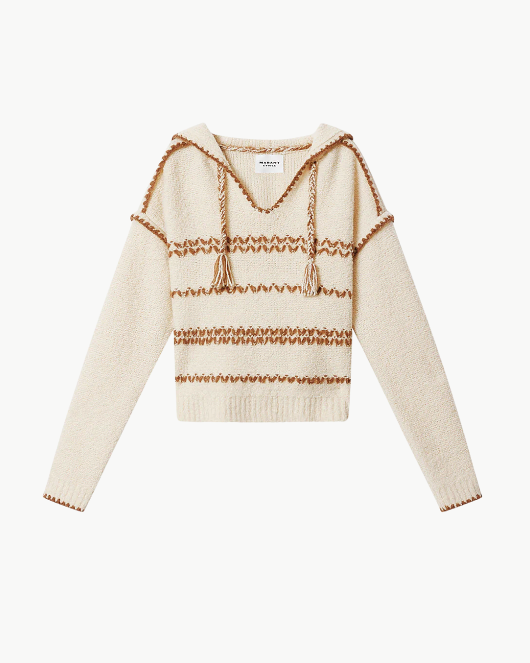 ROMERA SWEATER IN ECRU/BRONZE by Isabel Marant - Romi Boutique
