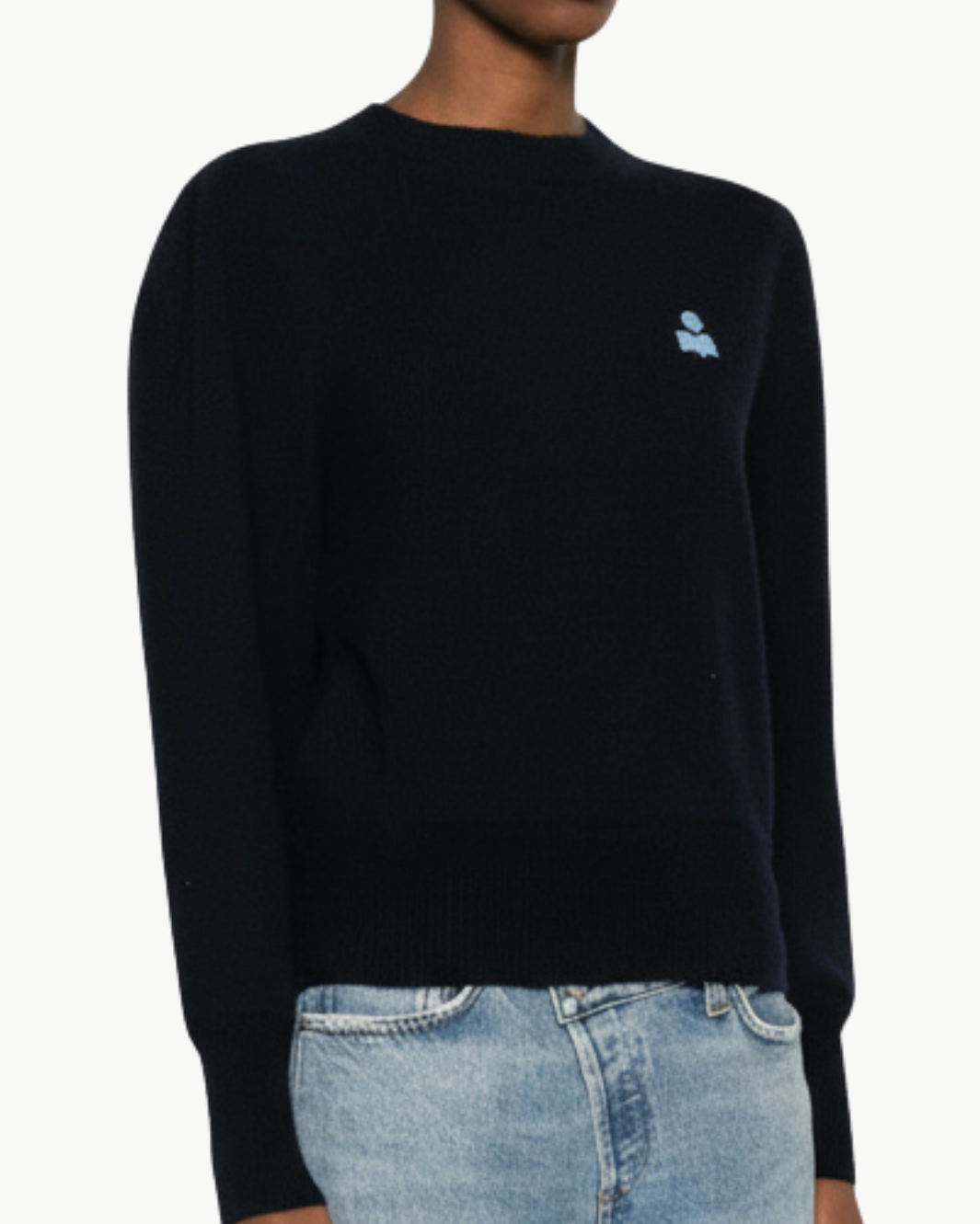 KELAYA PULLOVER IN MIDNIGHT/DUSKY BLUE - Romi Boutique