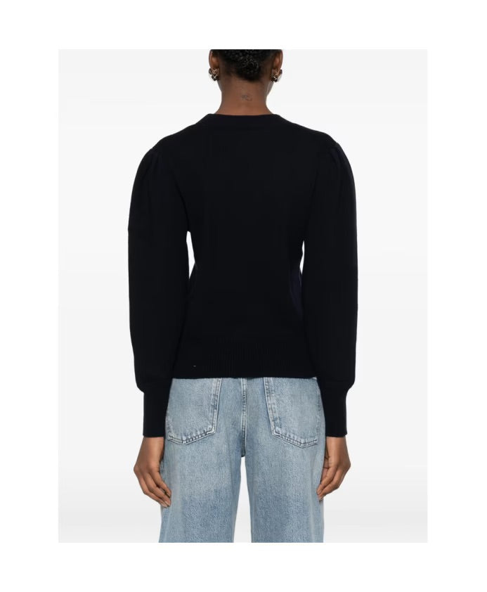 KELAYA PULLOVER IN MIDNIGHT/DUSKY BLUE - Romi Boutique