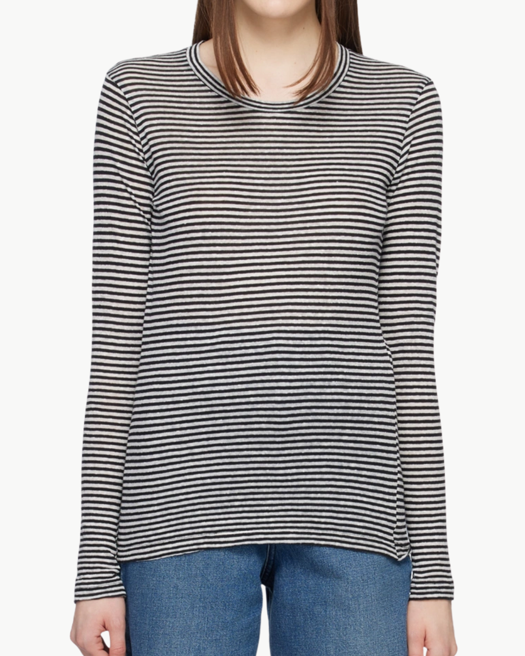 KAARON T-SHIRT IN BLACK/WHITE - Romi Boutique