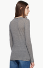 KAARON T-SHIRT IN BLACK/WHITE - Romi Boutique
