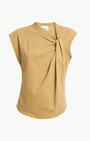 NAYDA T-SHIRT IN DUSKY YELLOW by Isabel Marant - Romi Boutique