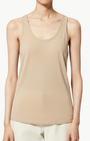THEA T-SHIRT IN BEIGE - Romi Boutique