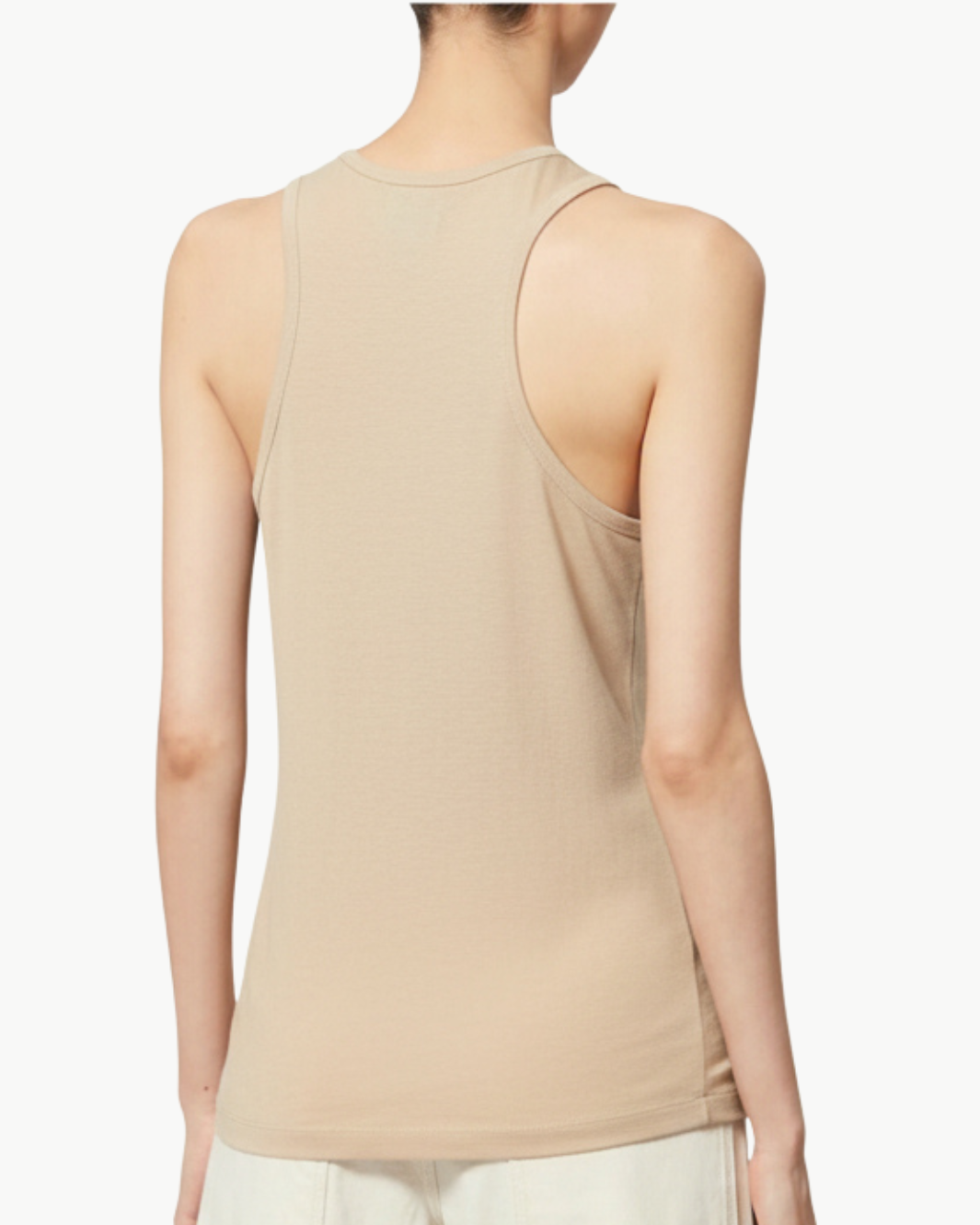 THEA T-SHIRT IN BEIGE - Romi Boutique
