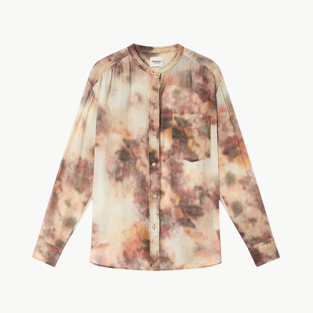 MEXIKA TOP IN BEIGE by Isabel Marant - Romi Boutique