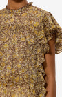 DALIYANE TOP IN KHAKI - Romi Boutique