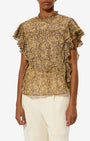 DALIYANE TOP IN KHAKI - Romi Boutique