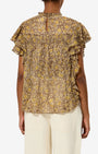 DALIYANE TOP IN KHAKI - Romi Boutique