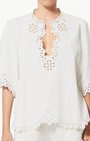 SHANA TOP IN WHITE - Romi Boutique