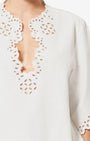 SHANA TOP IN WHITE - Romi Boutique