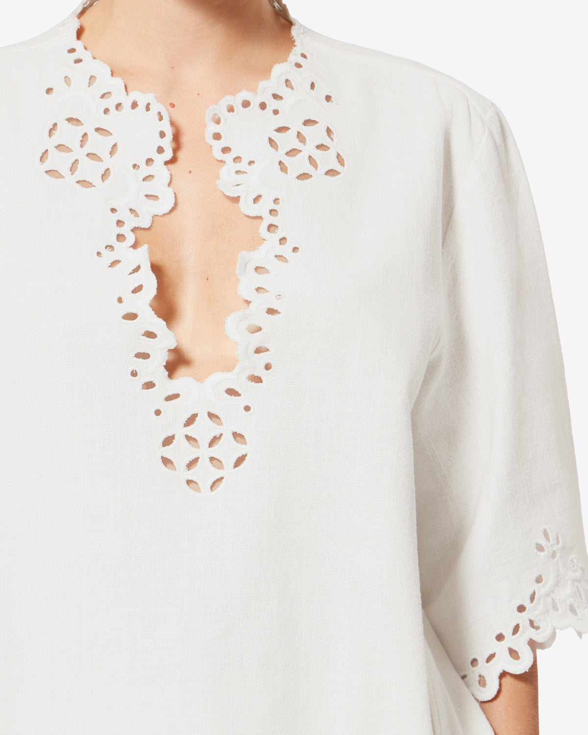 SHANA TOP IN WHITE - Romi Boutique