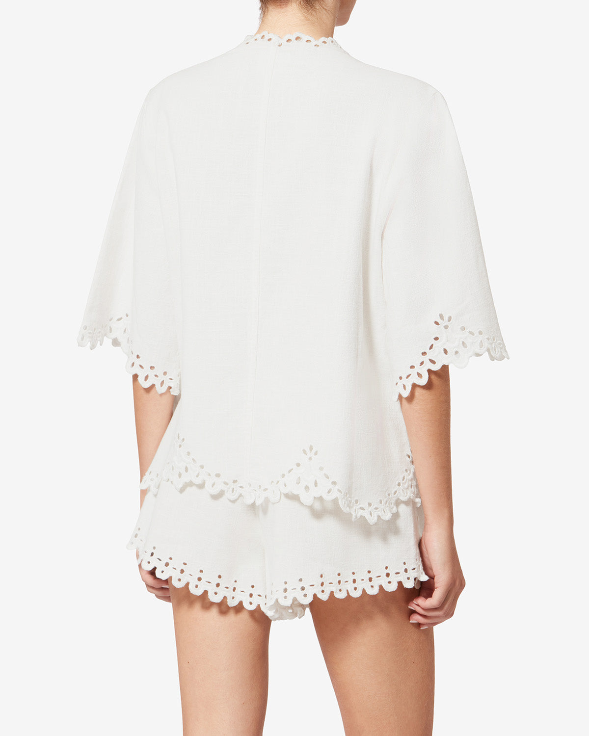 SHANA TOP IN WHITE - Romi Boutique