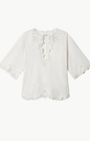 SHANA TOP IN WHITE by Isabel Marant - Romi Boutique
