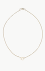 COCO 3 RING NECKLACE IN 14K GOLD by Jane Hollinger - Romi Boutique