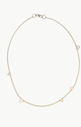 HONEY 5 HEART NECKLACE IN 14K GOLD - Romi Boutique
